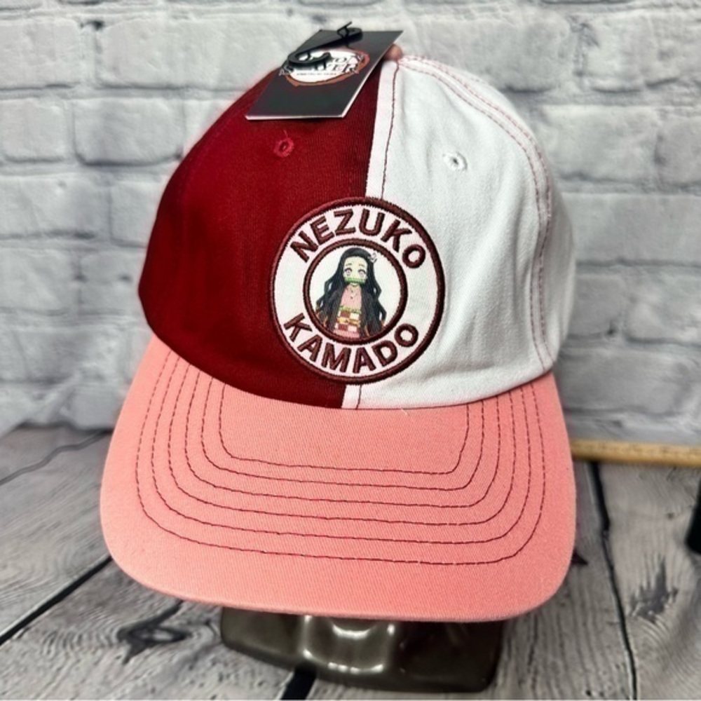 Demon Slayer Nezuko Half Half Cap Hat